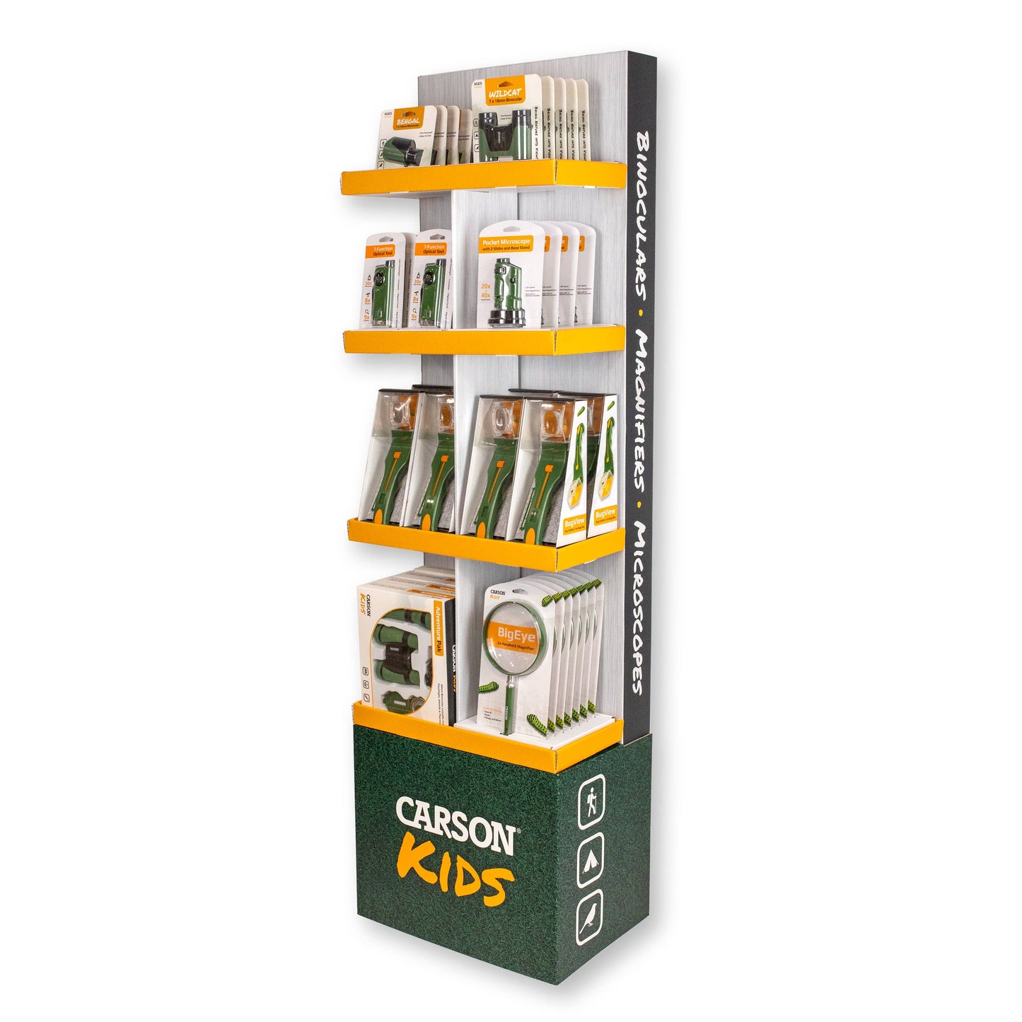 Carson - Carson Kids, Floor-Standing Educational Toy Display - 45 Pcs