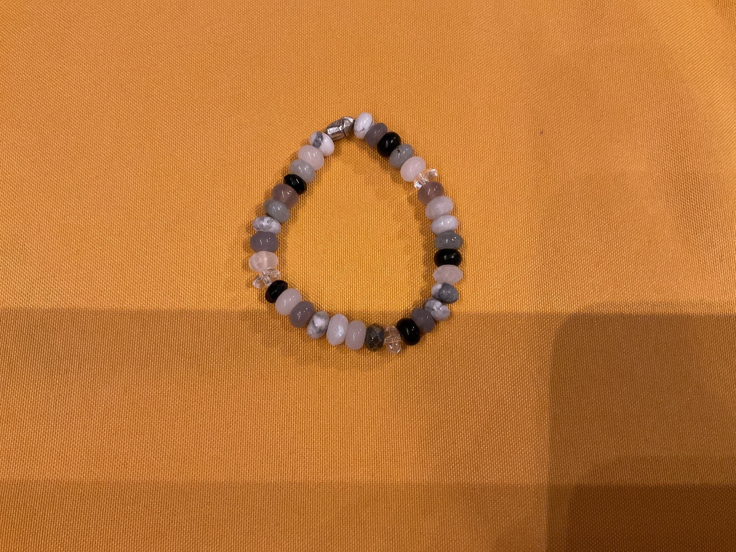 Multi gemstone bead bracelet