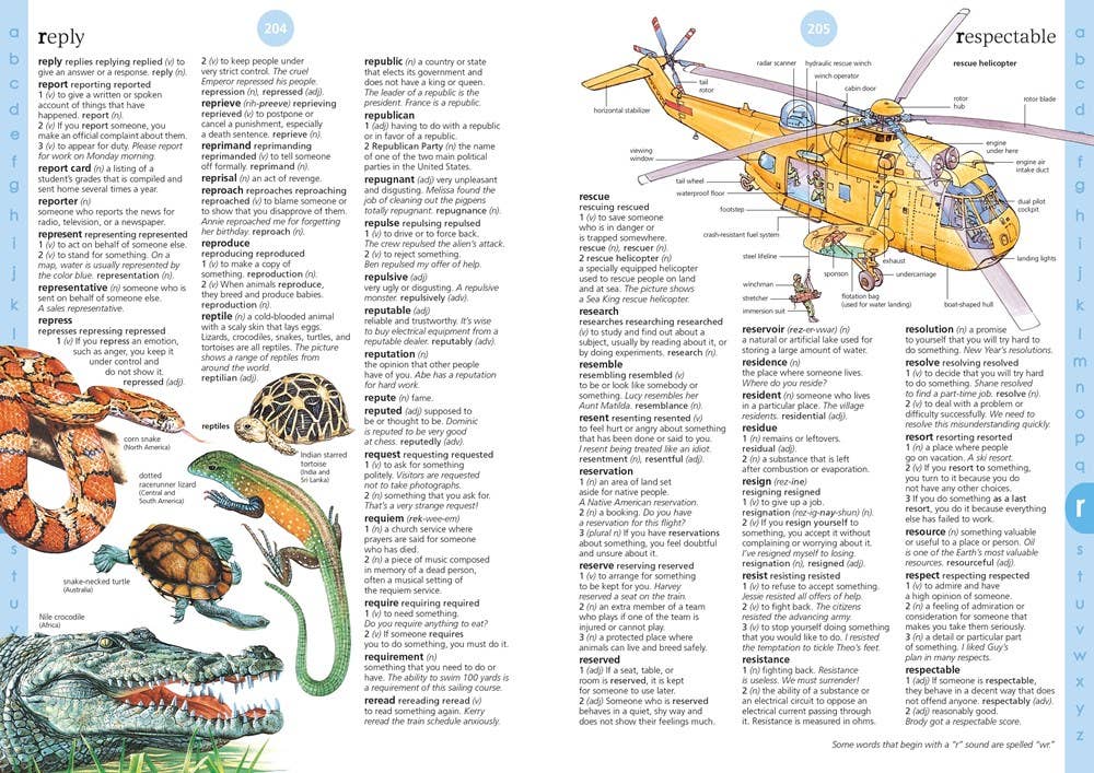 HarperCollins - Illustrated Dictionary : Usborne