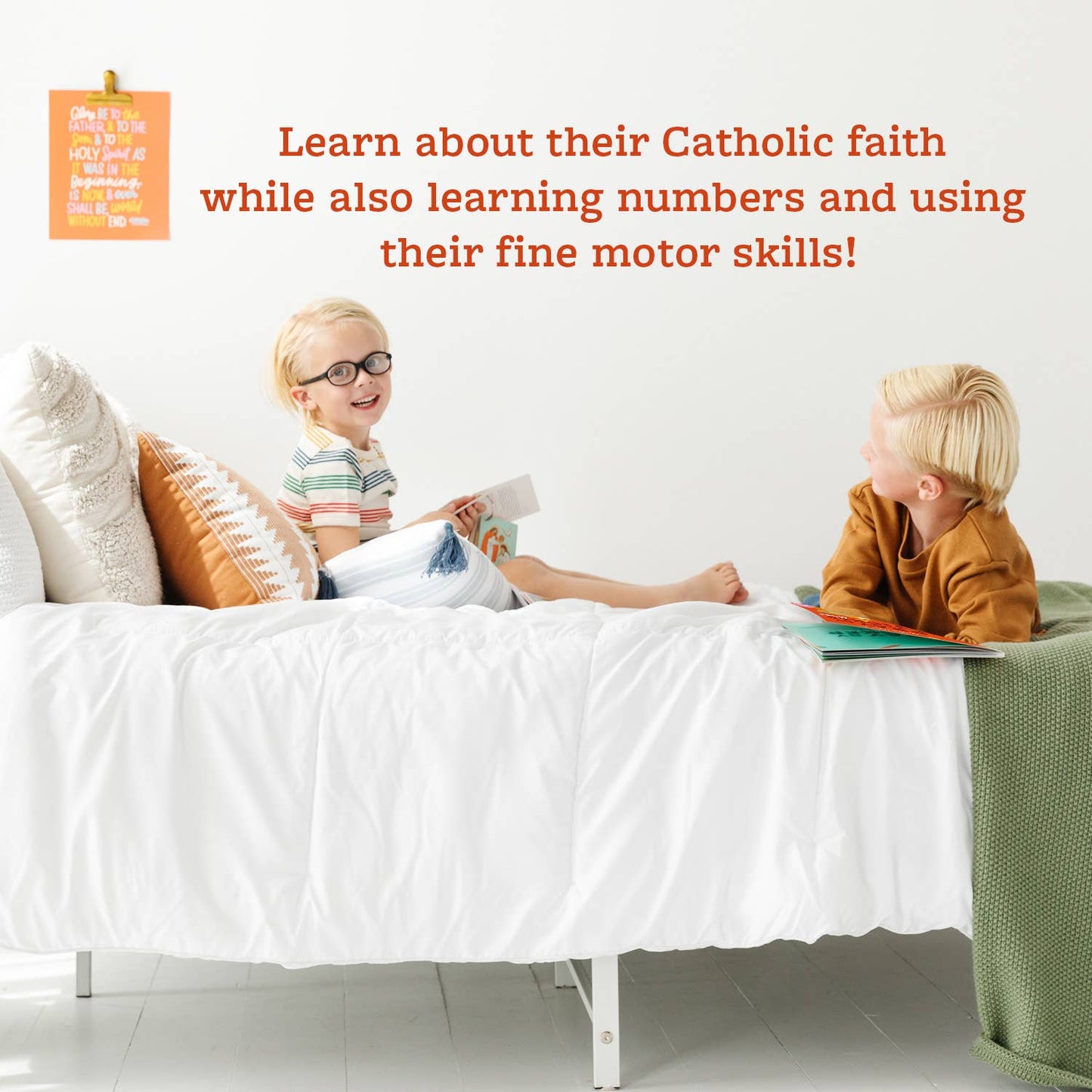 Catholic Family Crate® - Pray by Sticker: Mass Sticker Book