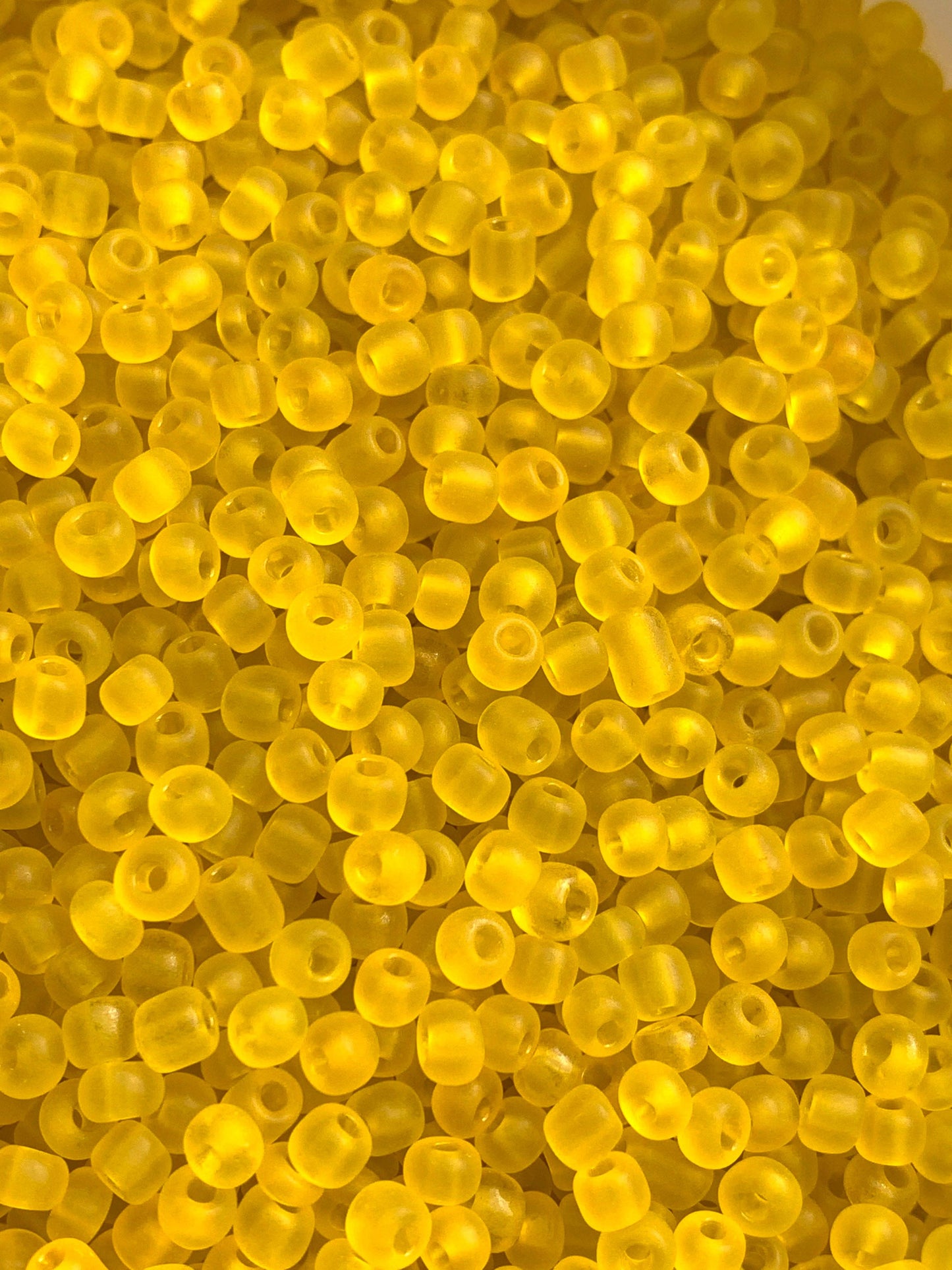 MaddieMayShop - Frost Glass seed beads, 6/m glass beads, Seed Beads Bulk