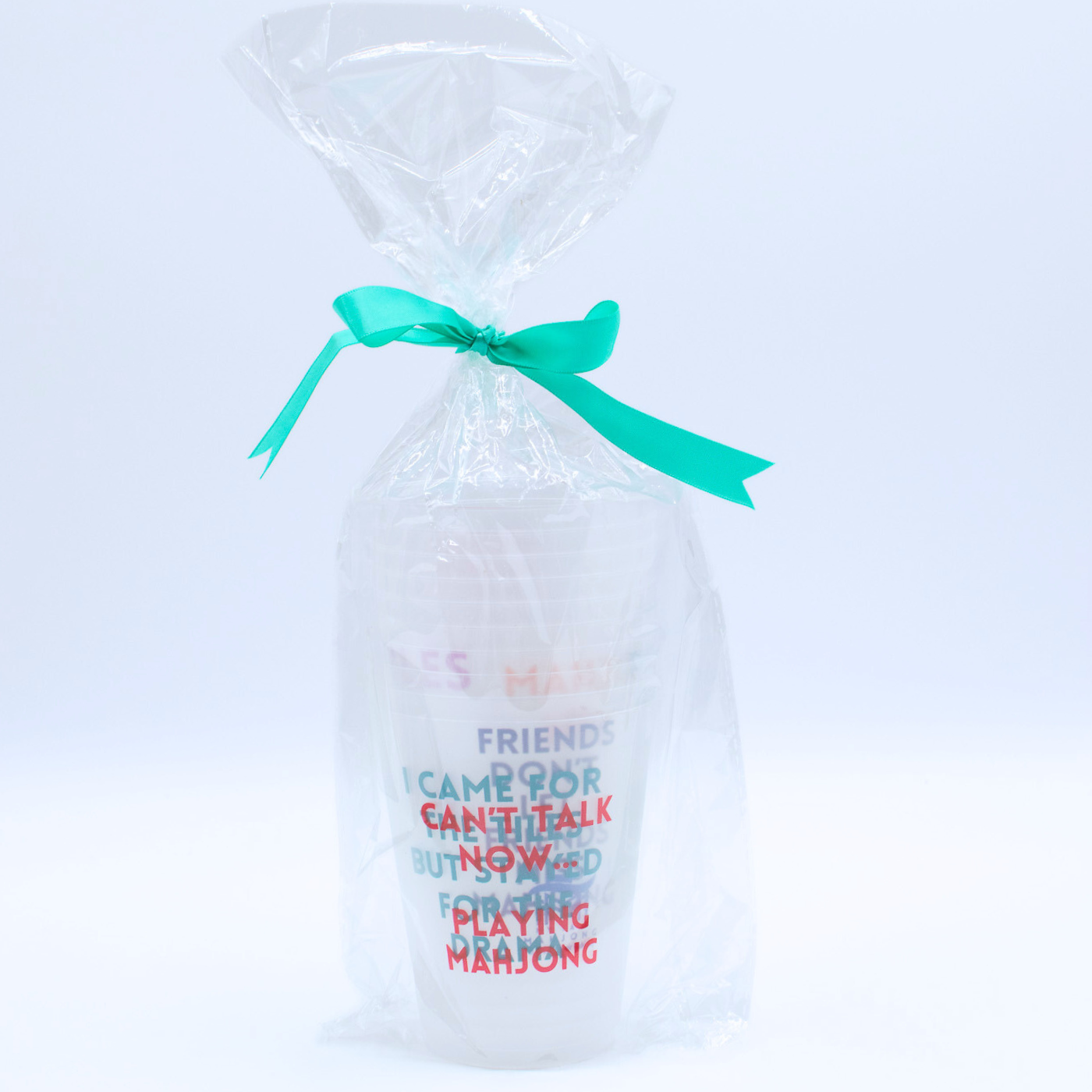 My Fair Mahjong - Mahjong Frosted Cups | 10 Different Designs in Every Pack