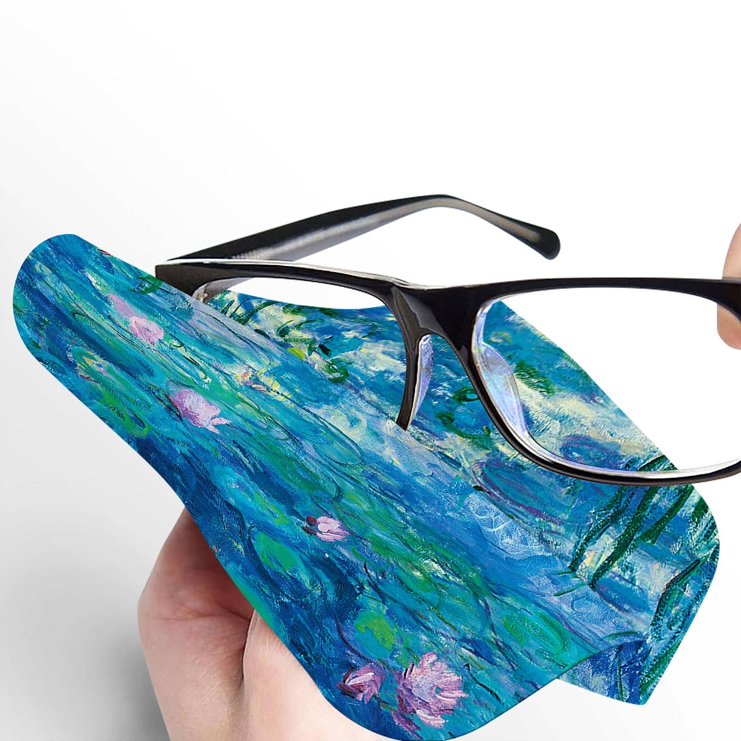 RainCaper - Lens Cloth - Monet "Nympheas"