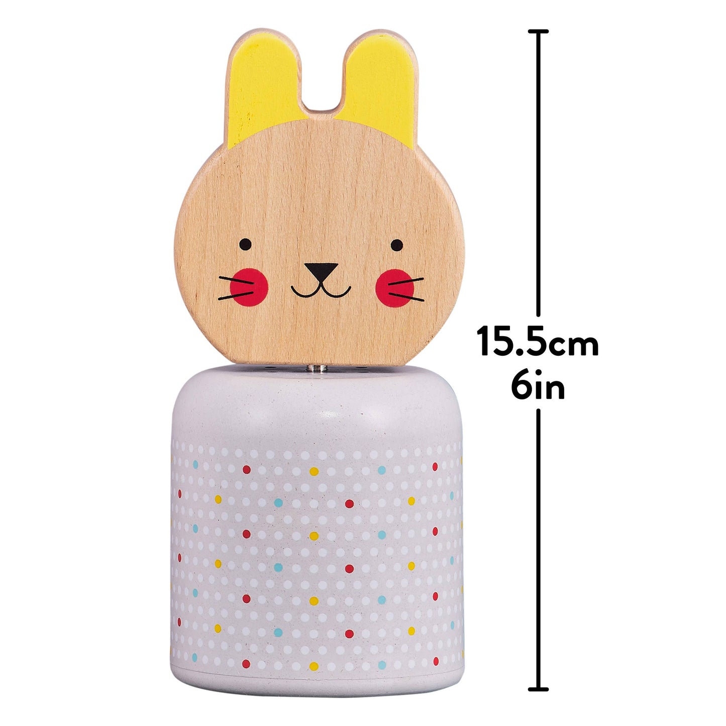 Chronicle Books - Wooden Wind-Up Musical Bunny