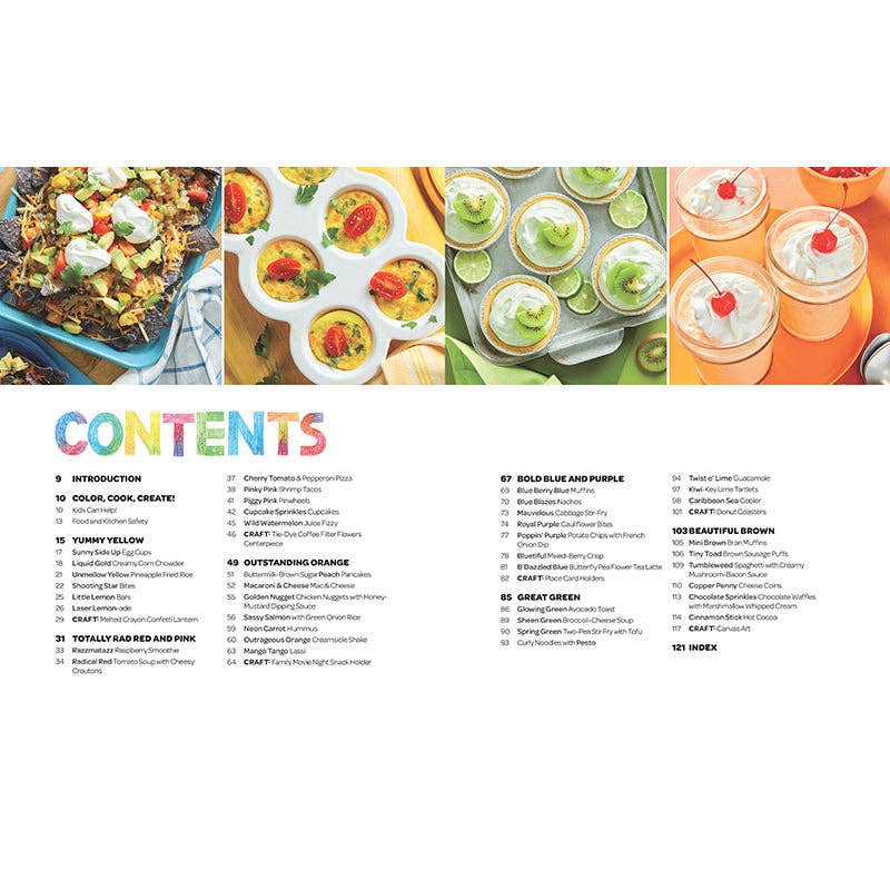 Crayola: Cooking with Color Cookbook