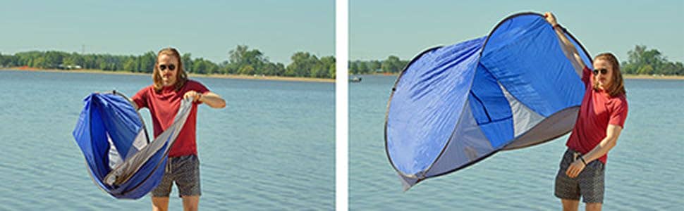 BARSUPPLY - Pop-Up Beach Tent With Carry Bag
