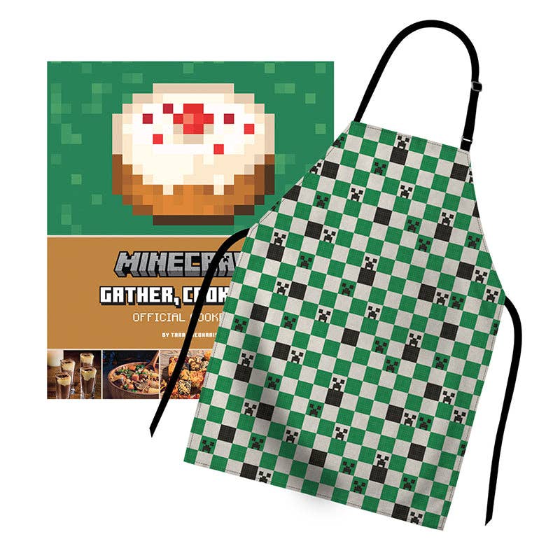 Minecraft: Gather, Cook, Eat! Official Cookbook Gift Set