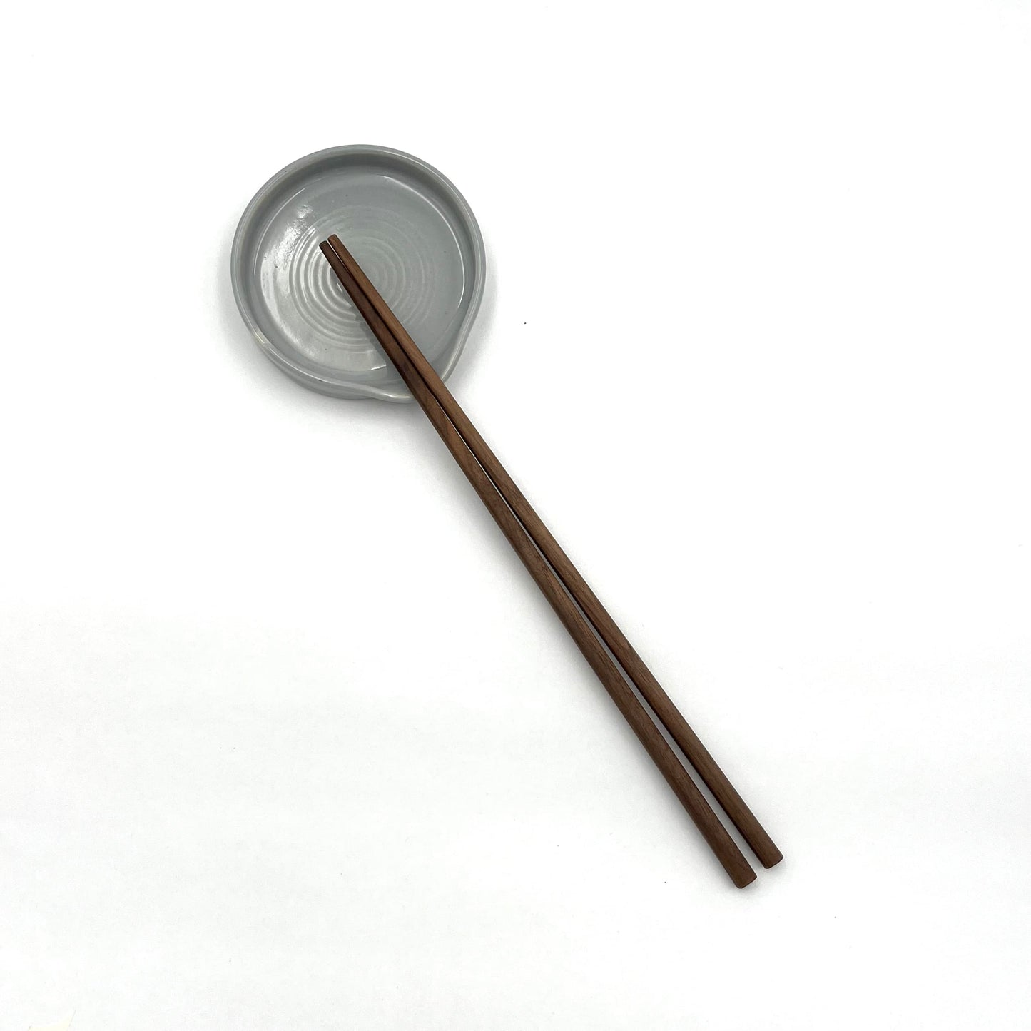 JBrody & Co. - 13" Walnut Wood Cooking Chopsticks