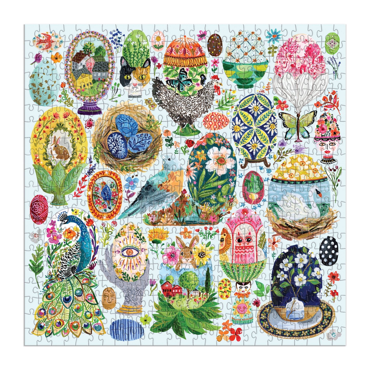 Chronicle Books - Artisanal Eggs 500 Piece Puzzle