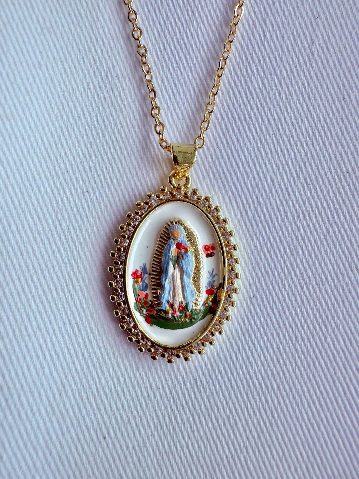 Harleigh Leonards Designs - Mary's Garden Necklace