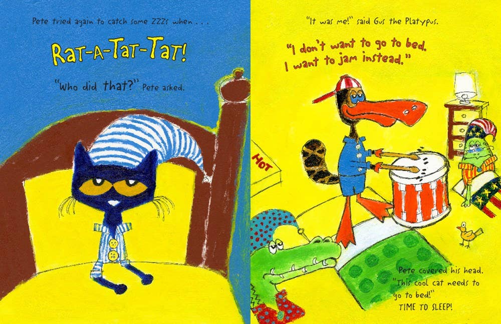 HarperCollins - Pete the Cat and the Bedtime Blues : James Dean