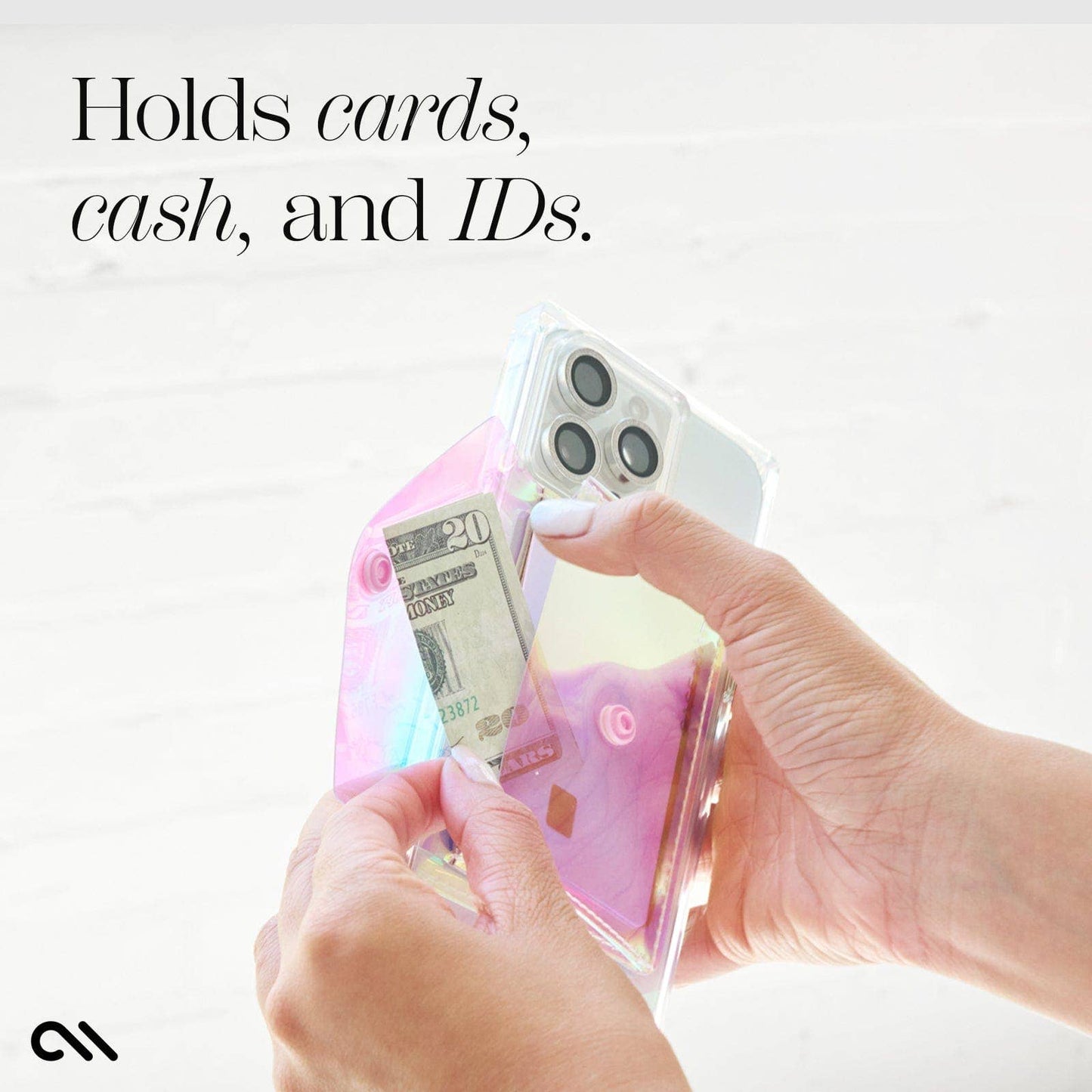Case-Mate - Soap Bubble™ MagSafe Snap Wallet