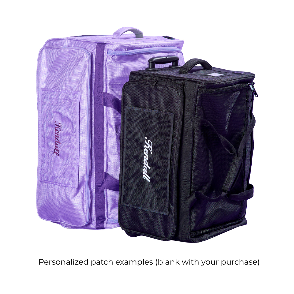 Kendall Country - Collapsible Costume Rolling Dance Bag with Garment Rack -28"