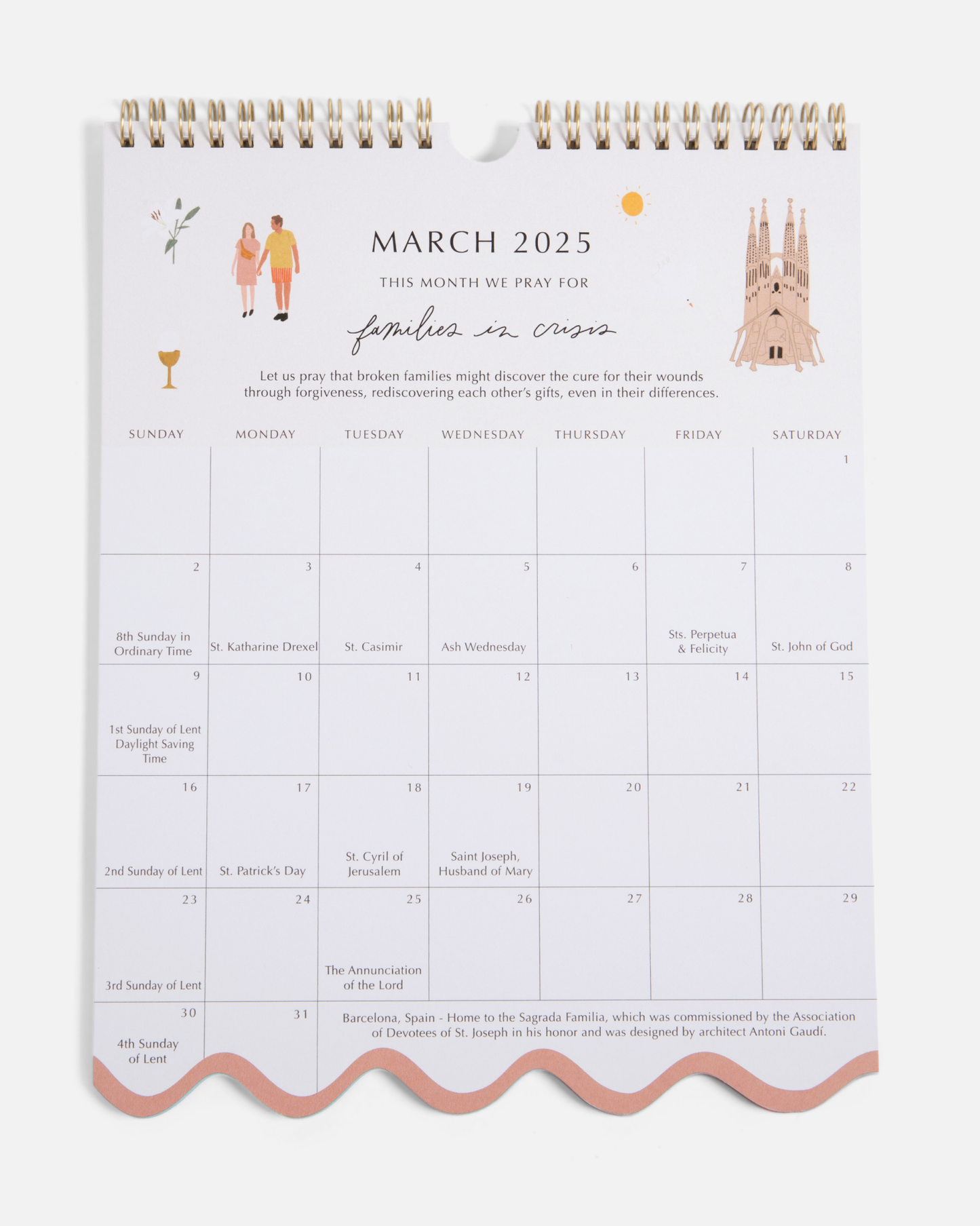 Be A Heart - 2025 Liturgical Catholic Calendar