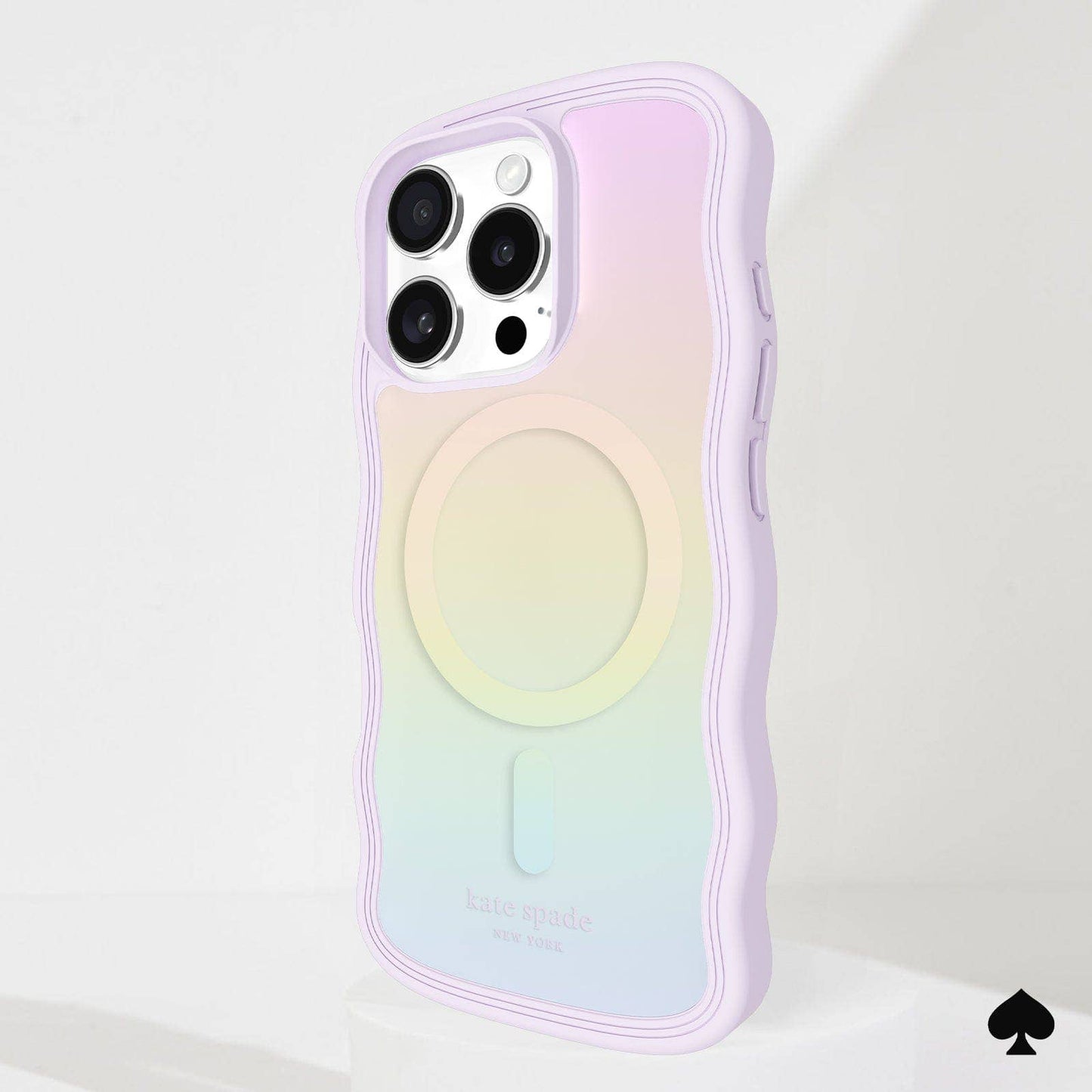 Case-Mate - Kate spade new york iPhone 16 Pro Wavy Opal Iridescent
