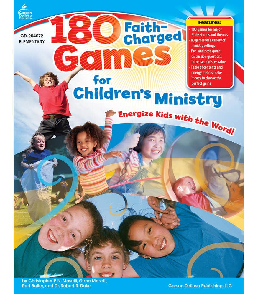 Faith-Charged Games for Children’s Ministry, Grades K-5