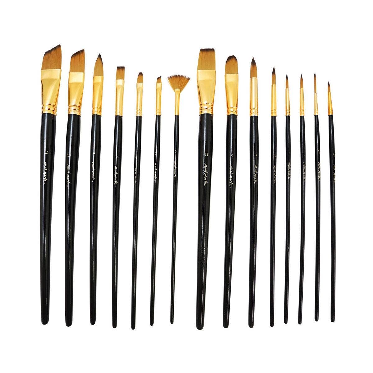 Mont Marte Usa, Inc. - Studio Brush Set in Easel Wallet 15pce