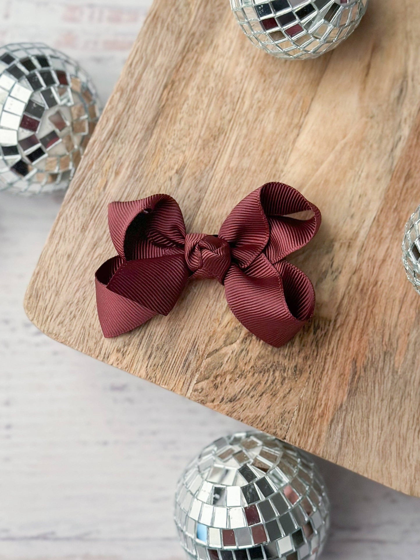 The Hair Bow Company - Original Grosgrain Hair Bow - Alligator Clip - 3"