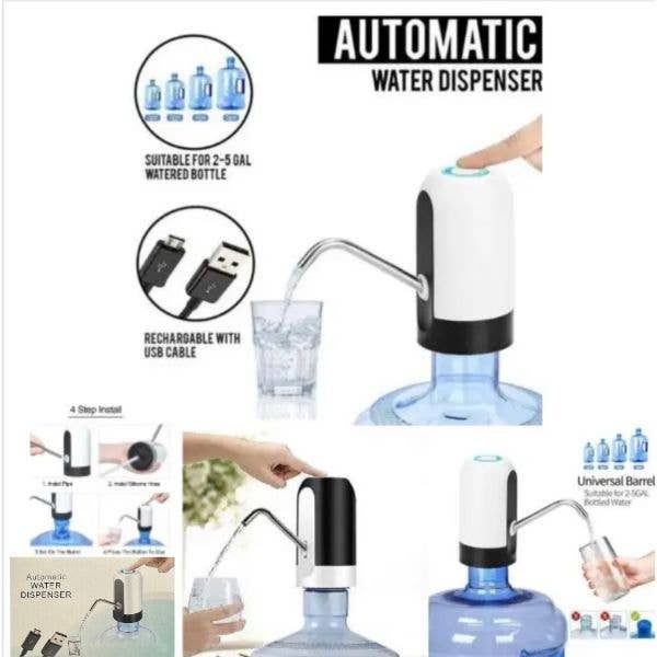 St. Louis Wholesale LLC - Automatic Water Dispenser - B2 Style - USB Charging - Great