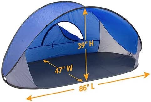 BARSUPPLY - Pop-Up Beach Tent With Carry Bag