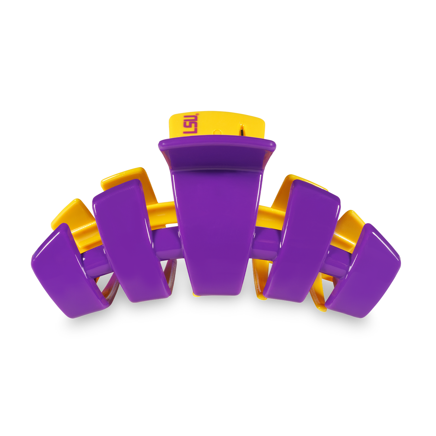 TELETIES - Classic College Hair Clip | Large | LSU