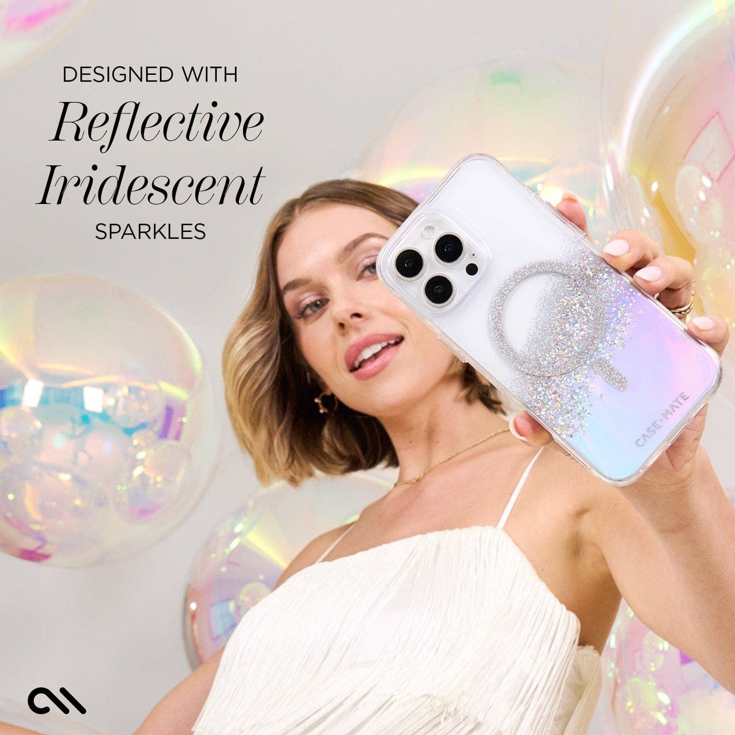 Case-Mate - Karat Soap Bubble™ MagSafe - iPhone 16 Pro