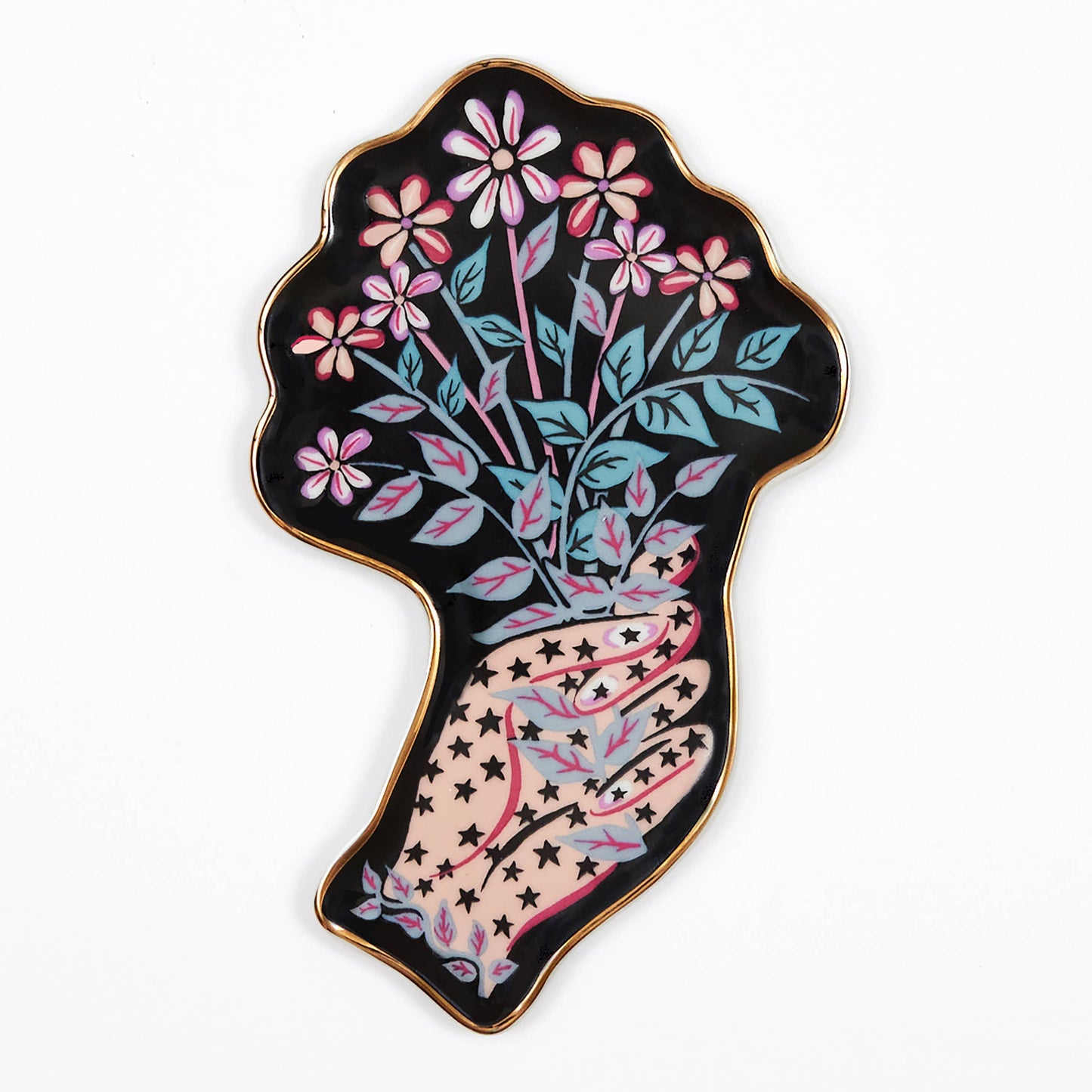Chronicle Books - Liberty Ianthe Hand Shaped Porcelain Tray