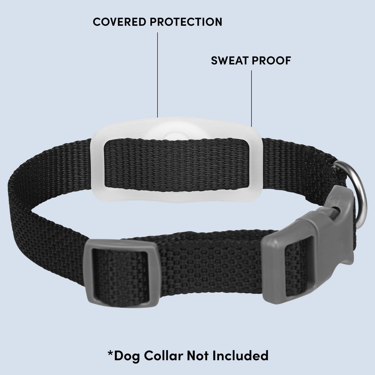 Case-Mate - AirTag Case for Dog Collars (Glow in the Dark) - AirTag Case