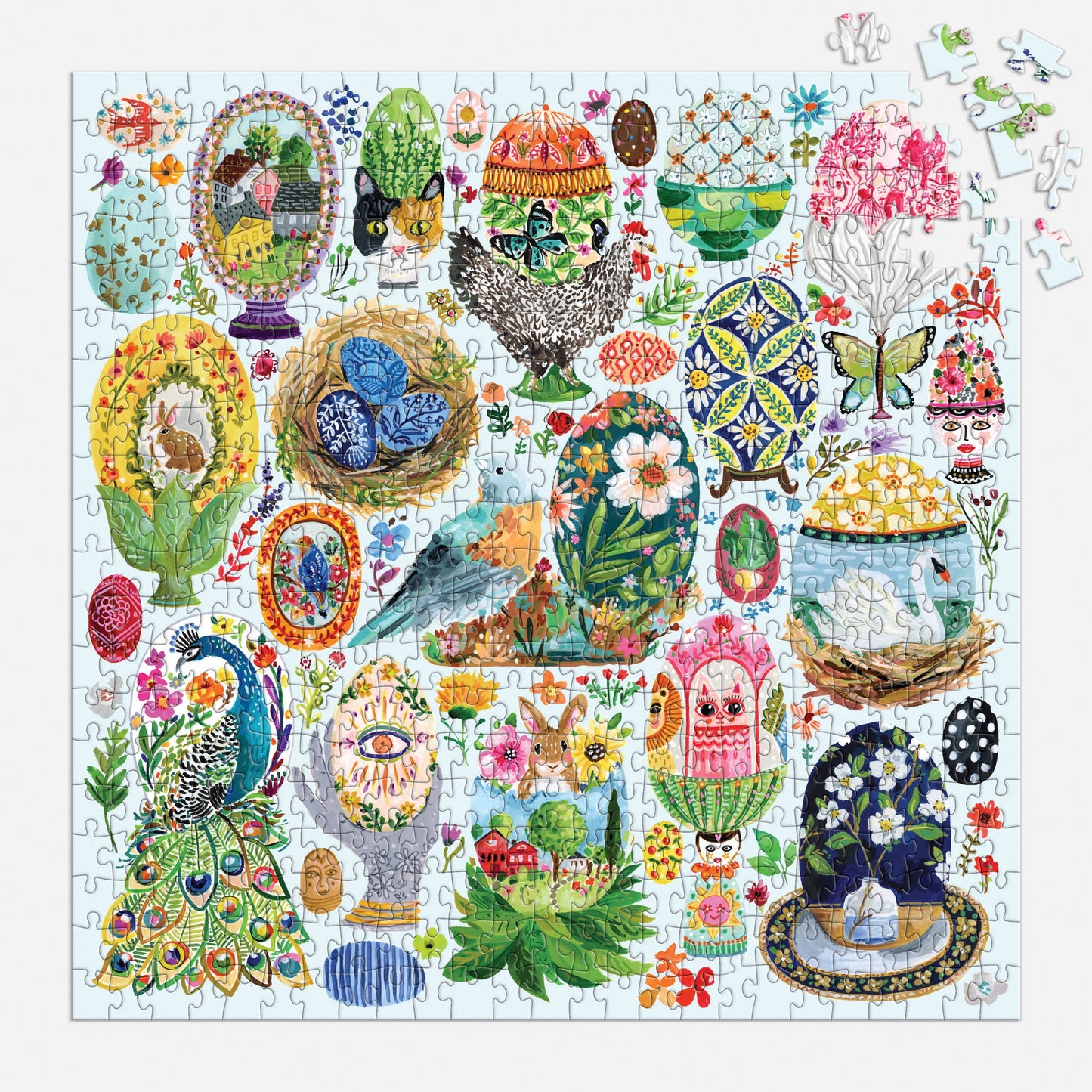 Chronicle Books - Artisanal Eggs 500 Piece Puzzle