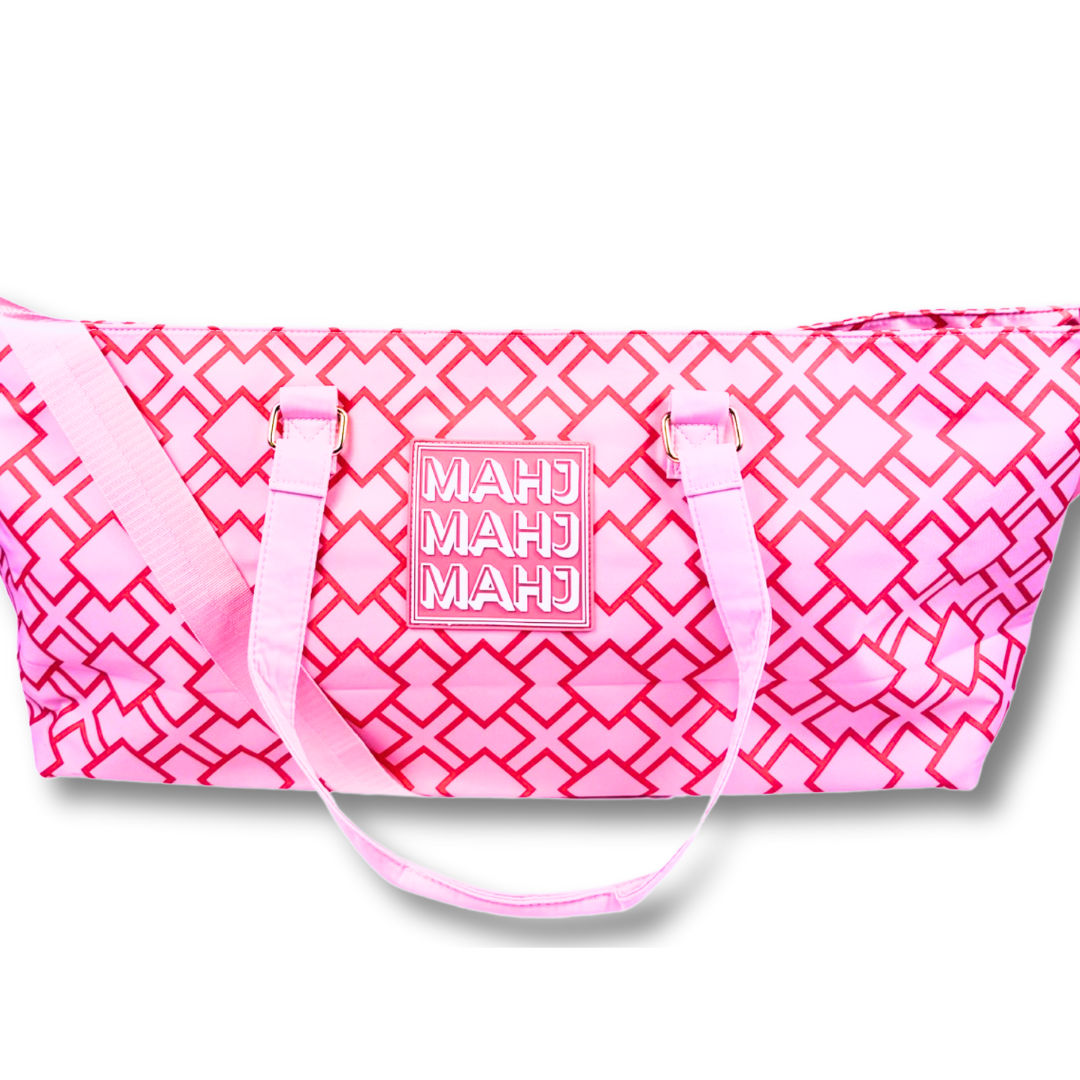 My Fair Mahjong - MAHJONG TOTE BAG | Wide with Zipper Closure