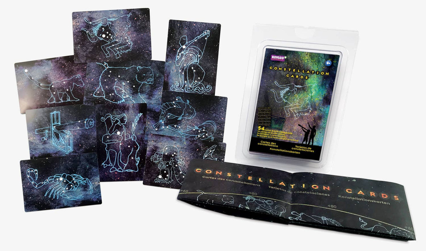 Roylco - Constellation Cards – Interactive Learning Card Set for Kids