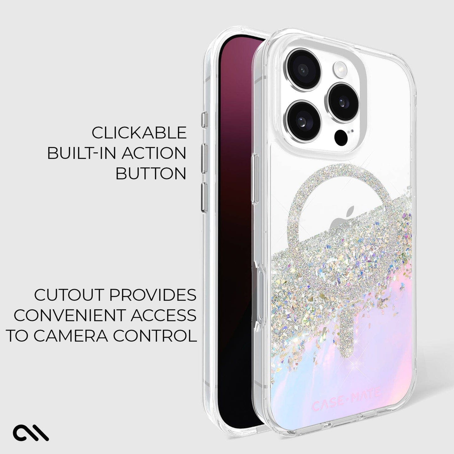 Case-Mate - Karat Soap Bubble™ MagSafe - iPhone 16 Pro