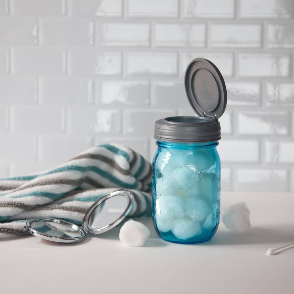 ReCAP® Mason Jars Flip Lid | UNPACKAGED | Case of 25