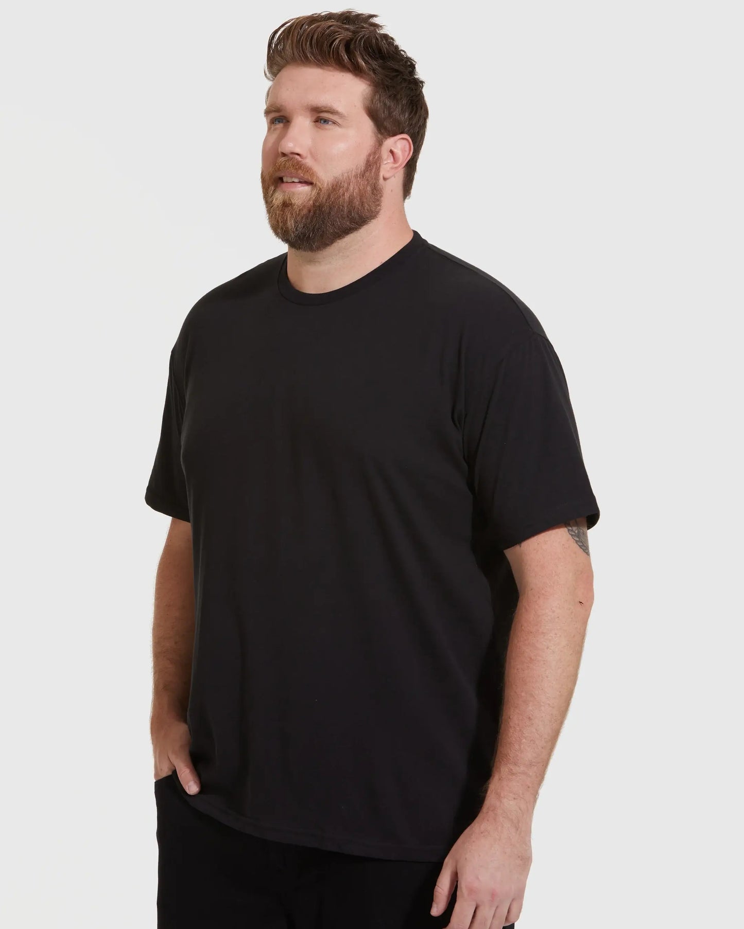 True Classic - Short Sleeve T-Shirt | Crew Neck | Black