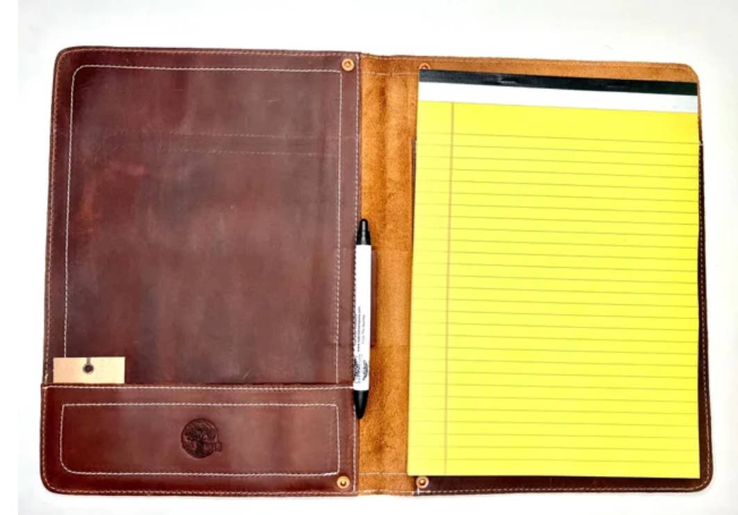Oak River Company - Large Leather Legal Note Pad Portfolio