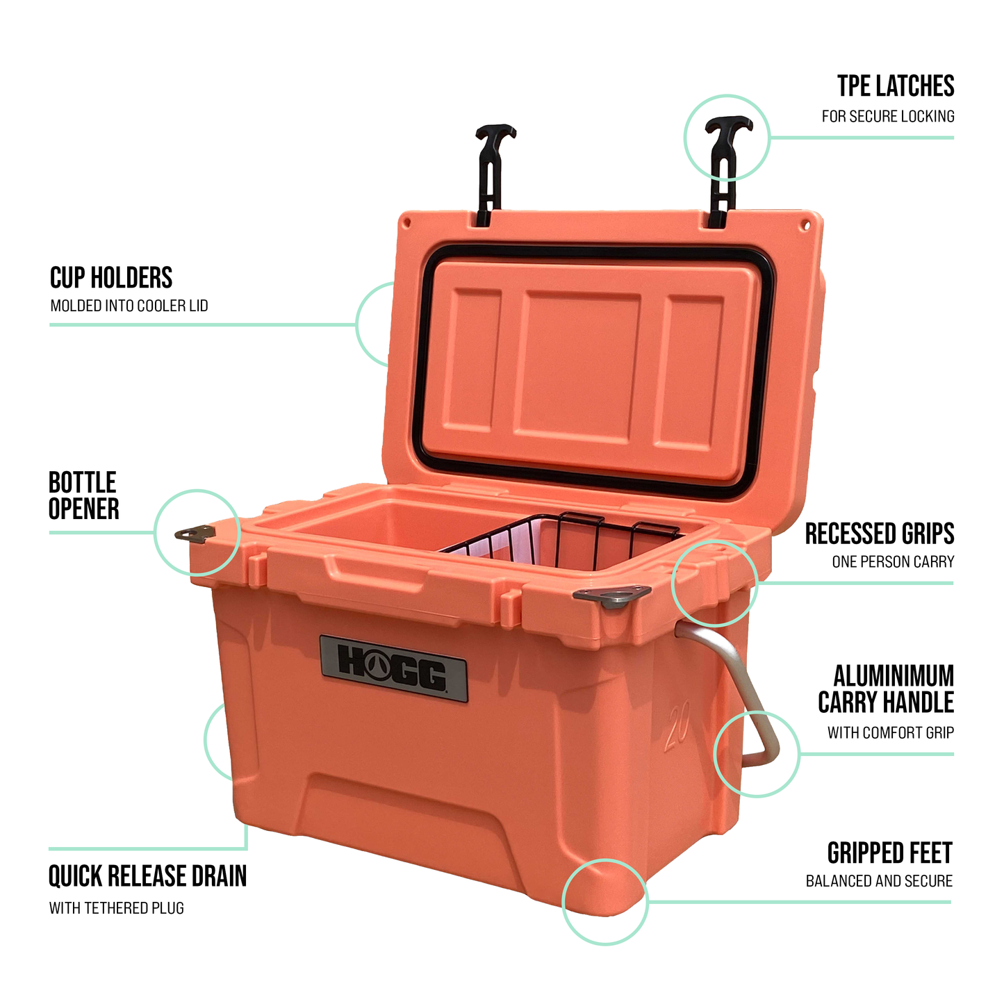 Hogg Outfitters - 20QT COOLER