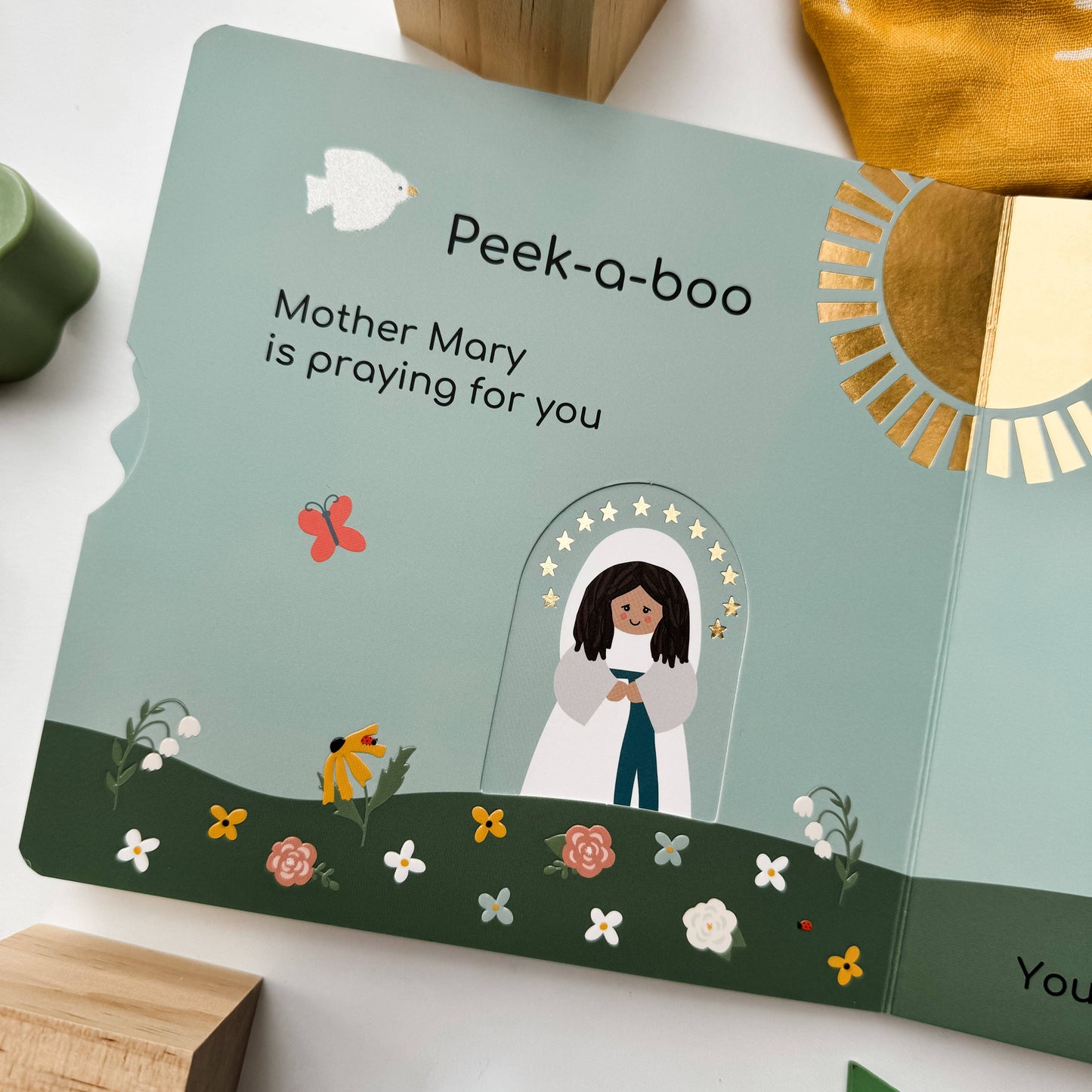 The Little Rose Shop - Peek-a-boo Saints Catholic Board Book