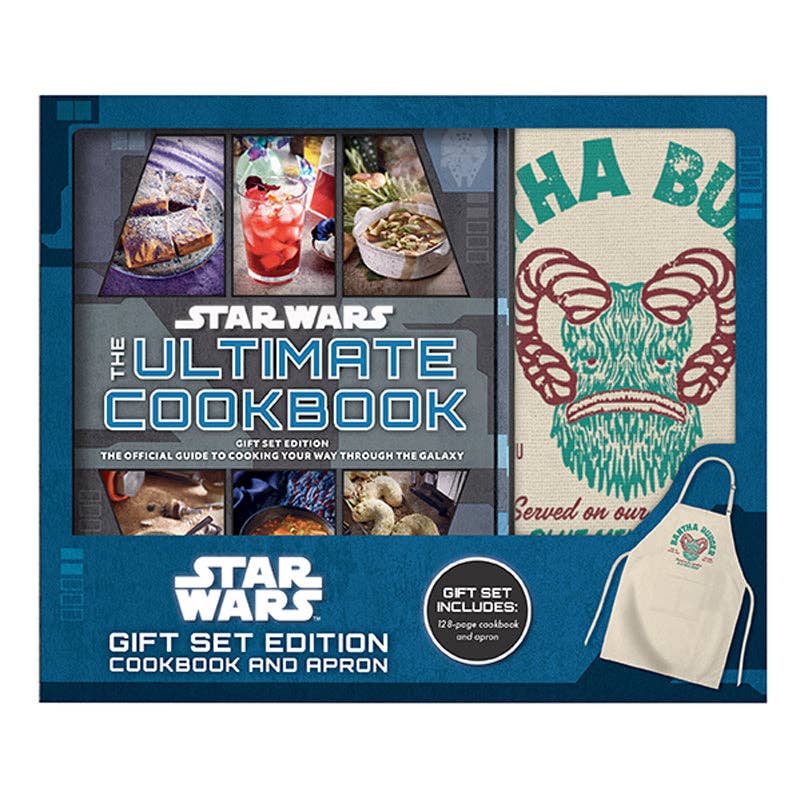 Star Wars: Gift Set Edition Cookbook and Apron (New 2023!)