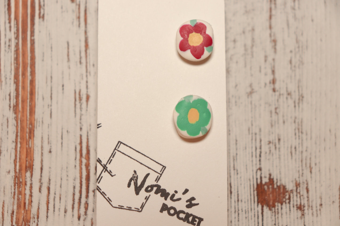 Delicate Small Flower Earrings