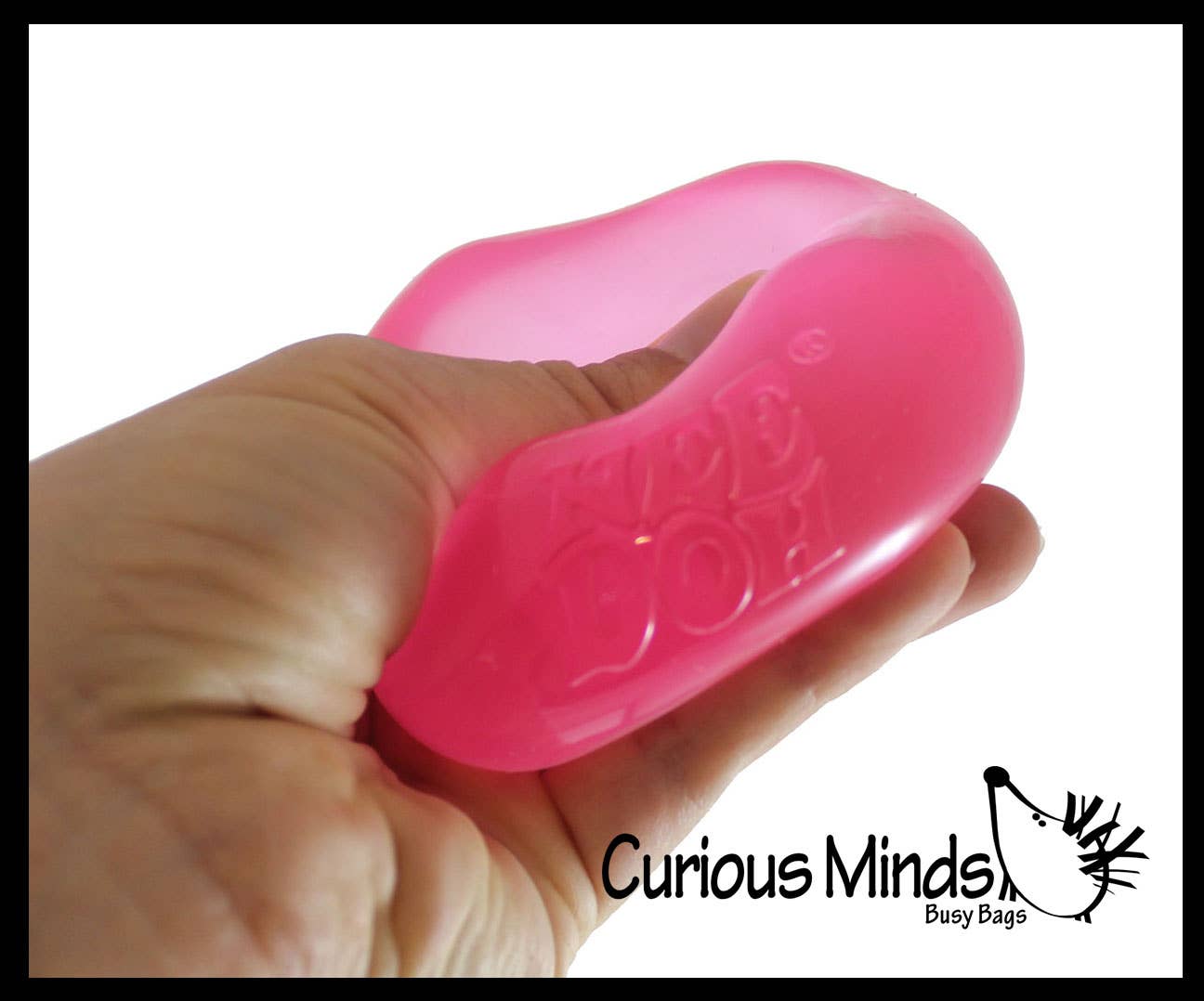 Curious Minds Toys - 1 Nee Doh Nice Cube Ice Sugar Ball - Thick Glue/Gel Stretch