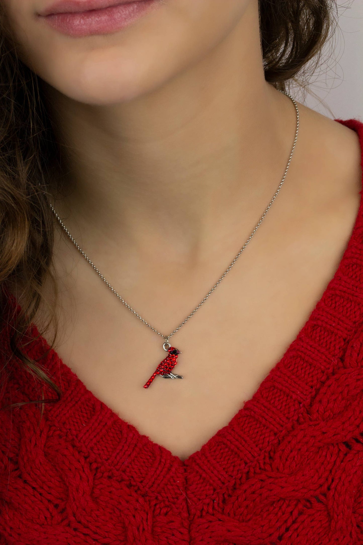 Anne Koplik Designs, Inc. - Anastasia Crystal Cardinal Necklace