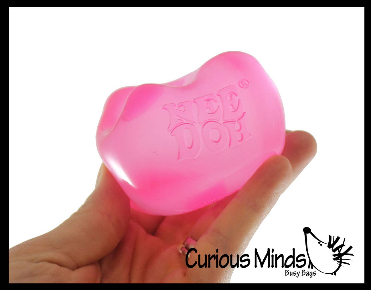 Curious Minds Toys - 1 Nee Doh Nice Cube Ice Sugar Ball - Thick Glue/Gel Stretch