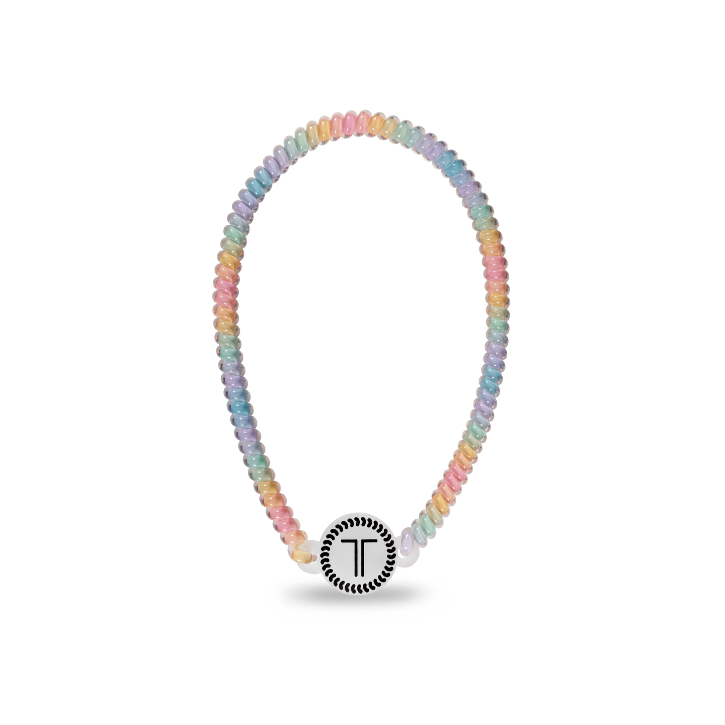 TELETIES - Spiral Hair Coil Headband | Rainbow Road