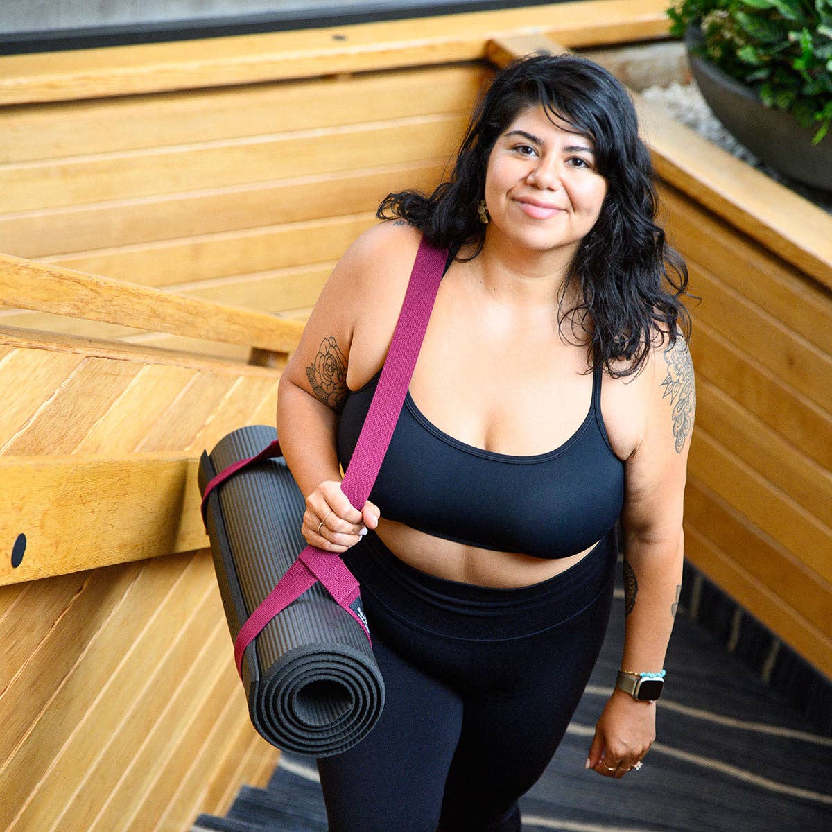 Yoga Design Lab - Strap Sling Yoga Mat Carrier