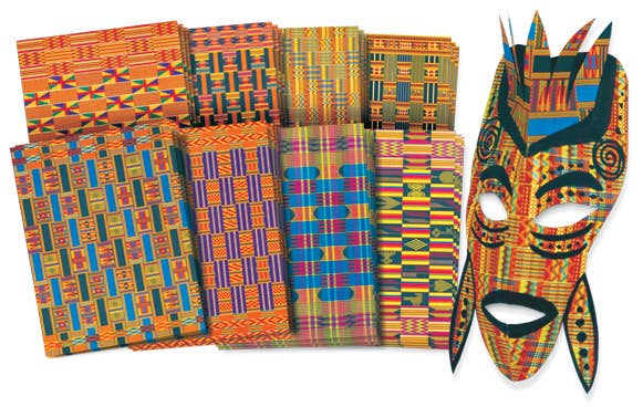 Roylco - African Textile Paper – Hands-On Learning Supply