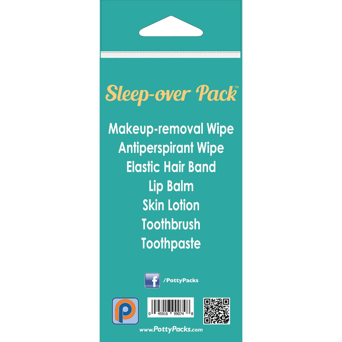 Potty Packs - Sleep-Over Pack: Your Essential Overnight Beauty Kit