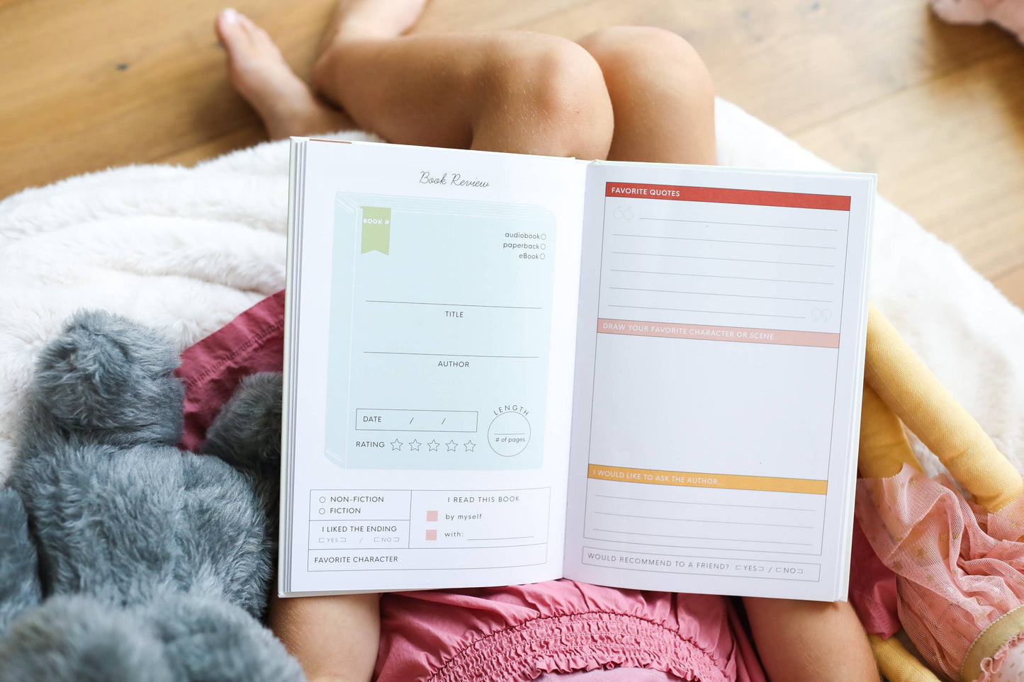 Paper Peony Press - Reading Journal for Kids: For the Love of Books
