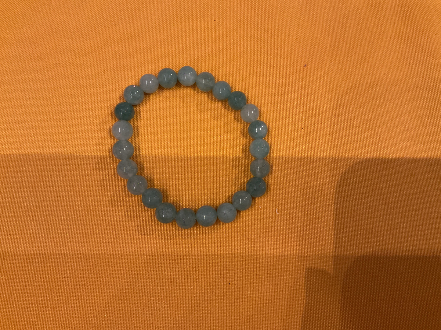 Green adventurine bead bracelet