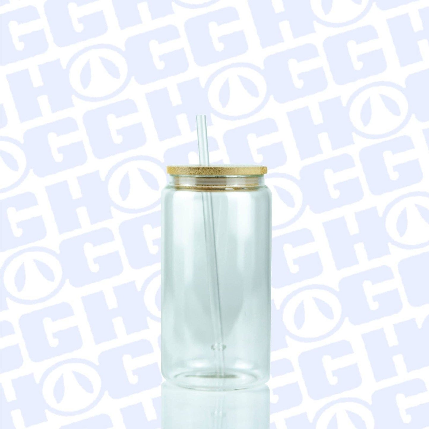 Hogg Outfitters - 16oz SUBLIMATION CLEAR GLASS CAN TUMBLER