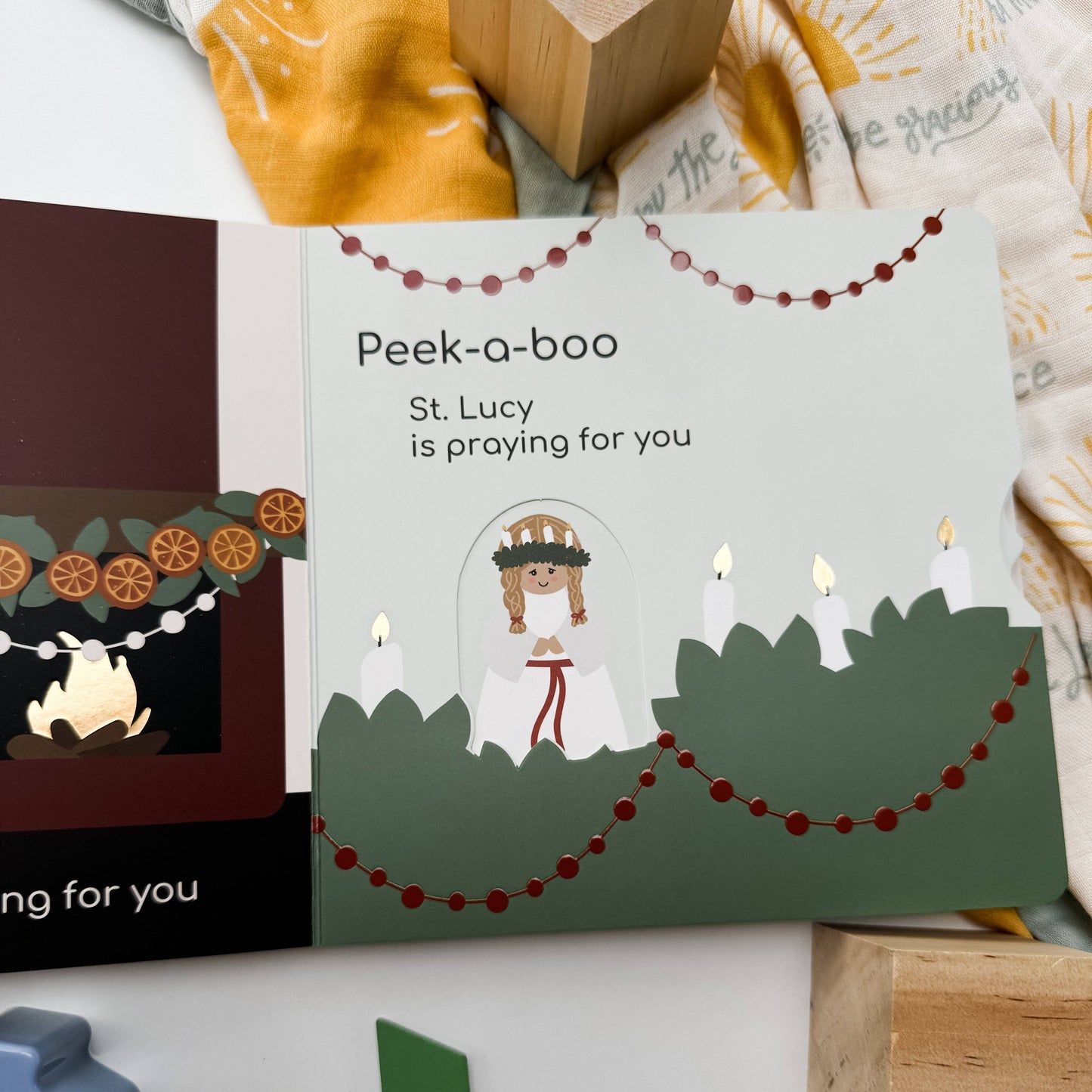 The Little Rose Shop - Peek-a-boo Saints Catholic Board Book